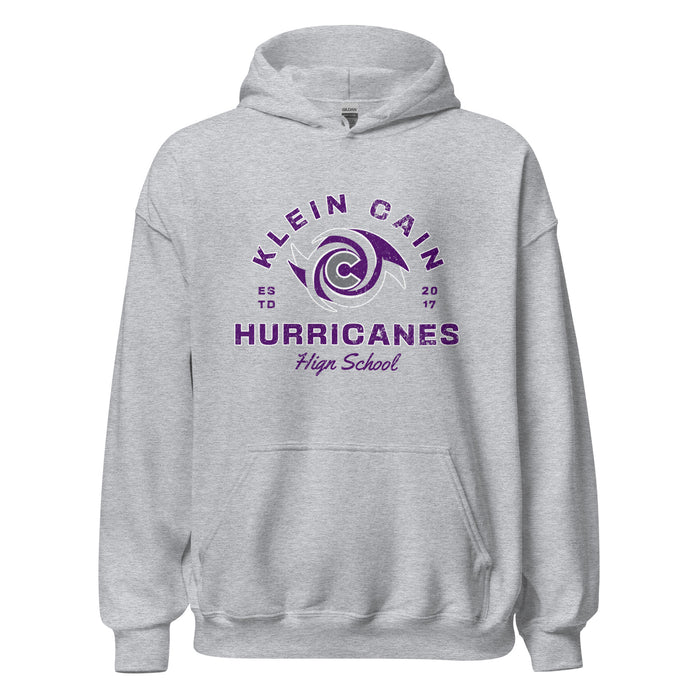 Klein Cain High School Hurricanes Sport Grey Classic Hoodie 232