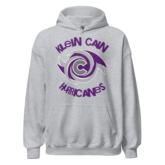 Klein Cain High School Hurricanes Sport Grey Classic Hoodie 234