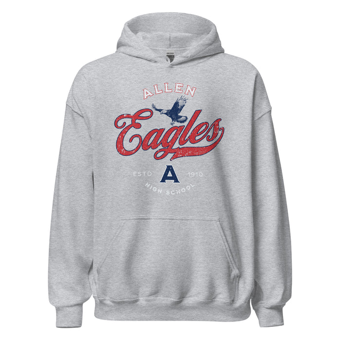 Allen High School Eagles Classic Sport Grey Unisex Hoodie 205