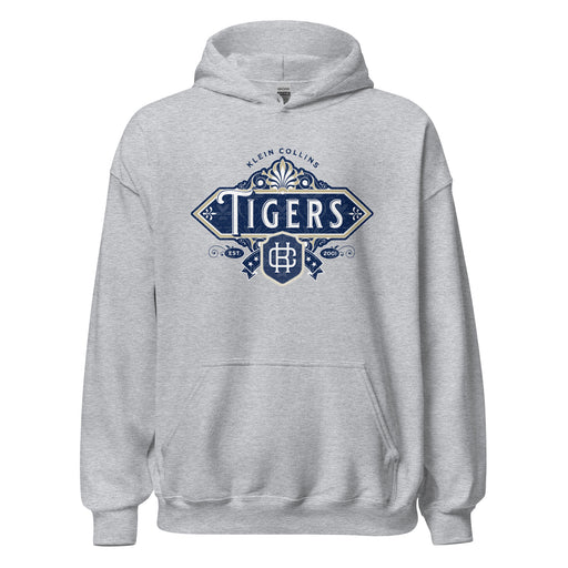 Klein Collins High School Tigers Sport Grey Classic Unisex Hoodie 214