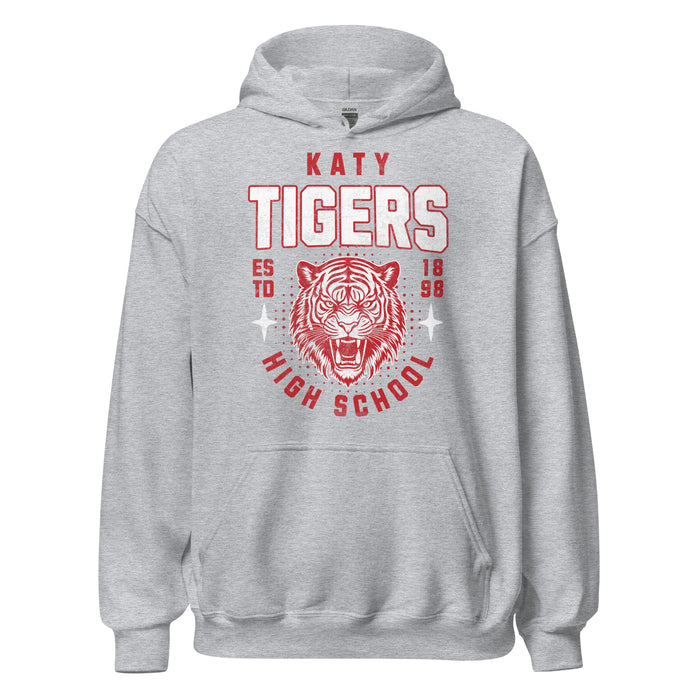 Katy High School Tigers Sport Grey Classic Unisex Hoodie 203