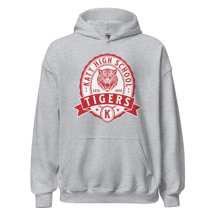 Katy High School Tigers Sport Grey Classic Unisex Hoodie 204