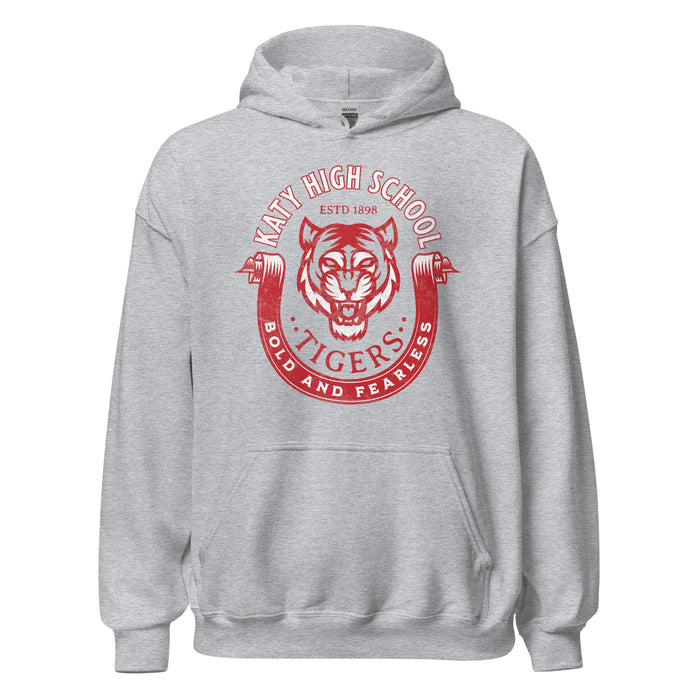 Katy High School Tigers Sport Grey Classic Unisex Hoodie 213