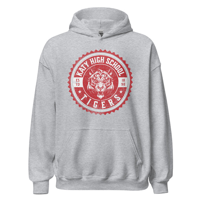 Katy High School Tigers Sport Grey Classic Unisex Hoodie 217