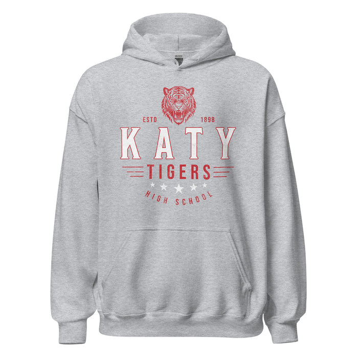 Katy High School Tigers Sport Grey Classic Unisex Hoodie 218