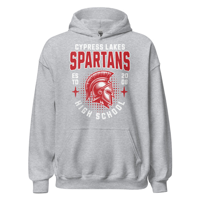 Cypress Lakes High School Sport Grey Classic Unisex Hoodie 204