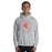 Man wearing Cypress Lakes High School Sport Grey Classic Unisex Hoodie 201