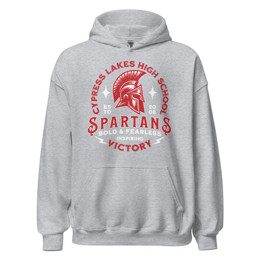 Cypress Lakes High School Sport Grey Classic Unisex Hoodie 206