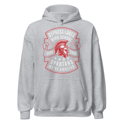 Cypress Lakes High School Sport Grey Classic Unisex Hoodie 207