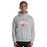 Man wearing Cypress Lakes High School Sport Grey Classic Unisex Hoodie 211