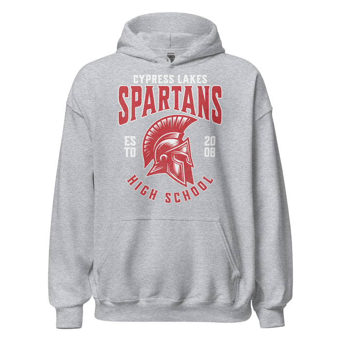 Cypress Lakes High School Sport Grey Classic Unisex Hoodie 213