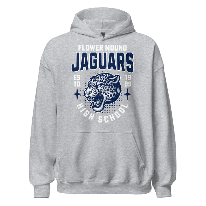 Flower Mound High School Jaguars Sport Grey Classic Unisex Hoodie 204