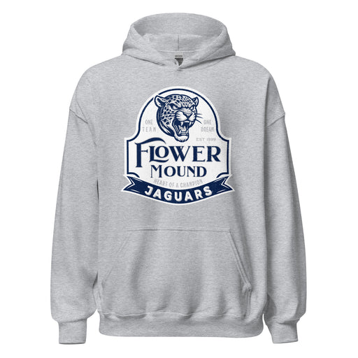 Flower Mound High School Jaguars Sport Grey Classic Unisex Hoodie 219