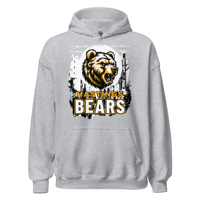 Hastings High School Bears Sport Grey Classic Unisex Hoodie 202