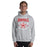 Man wearing MacArthur High School Generals Grey Classic Unisex Hoodie 204