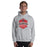 Man wearing MacArthur High School Generals Grey Classic Unisex Hoodie 209