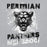 Close-up view of Permian High School Panthers Grey Premium Unisex T-shirt 202