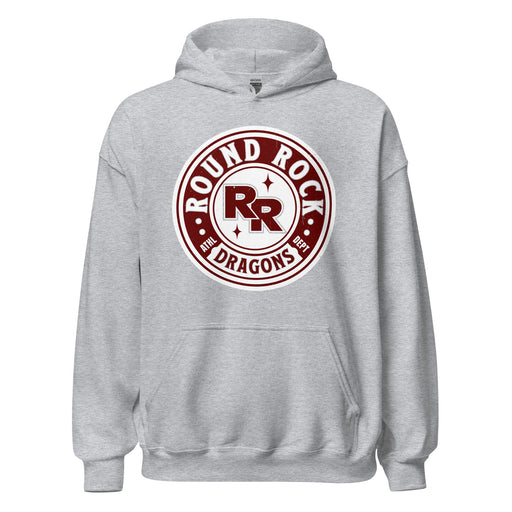 Round Rock High School Dragons Grey Classic Unisex Hoodie 220