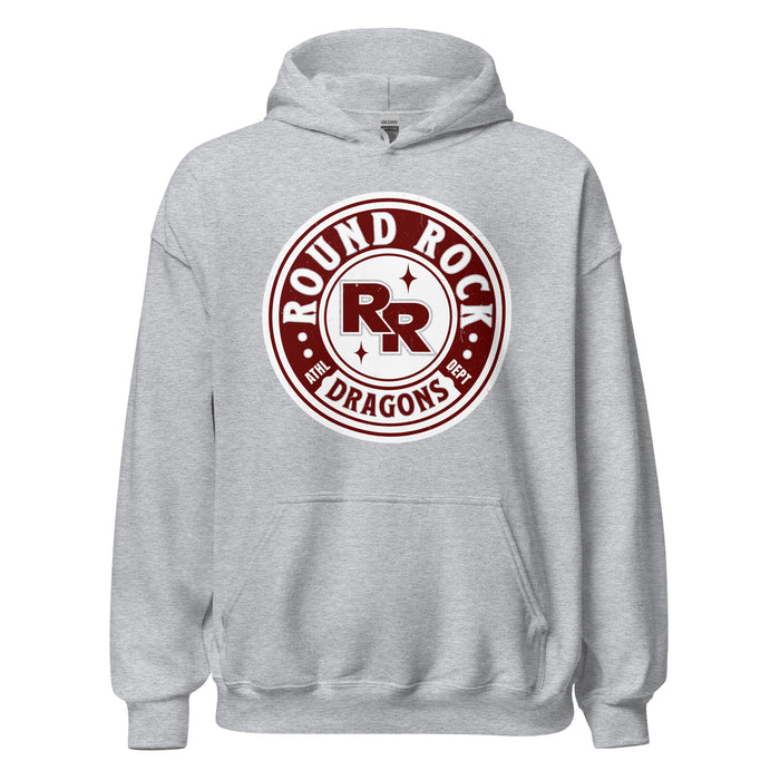 Round Rock High School Dragons Grey Classic Unisex Hoodie 220