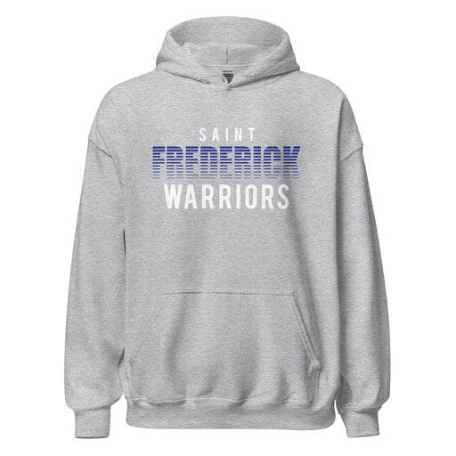 St. Frederick High School Warriors Grey Classic Unisex Hoodie 024