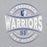 Close-up view of St. Frederick High School Warriors Grey Classic Unisex Hoodie 218