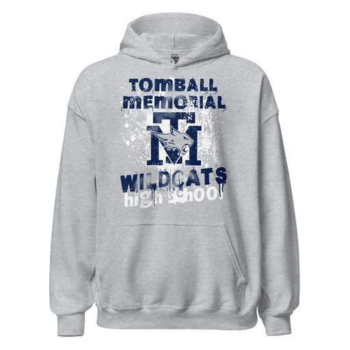 Tomball Memorial High School Wildcats Navy Classic Unisex Hoodie 205