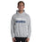 Man wearing Tomball Memorial High School Wildcats Navy Classic Unisex Hoodie 017