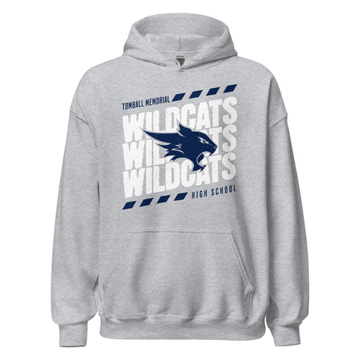 Tomball Memorial High School Wildcats Navy Classic Unisex Hoodie 223