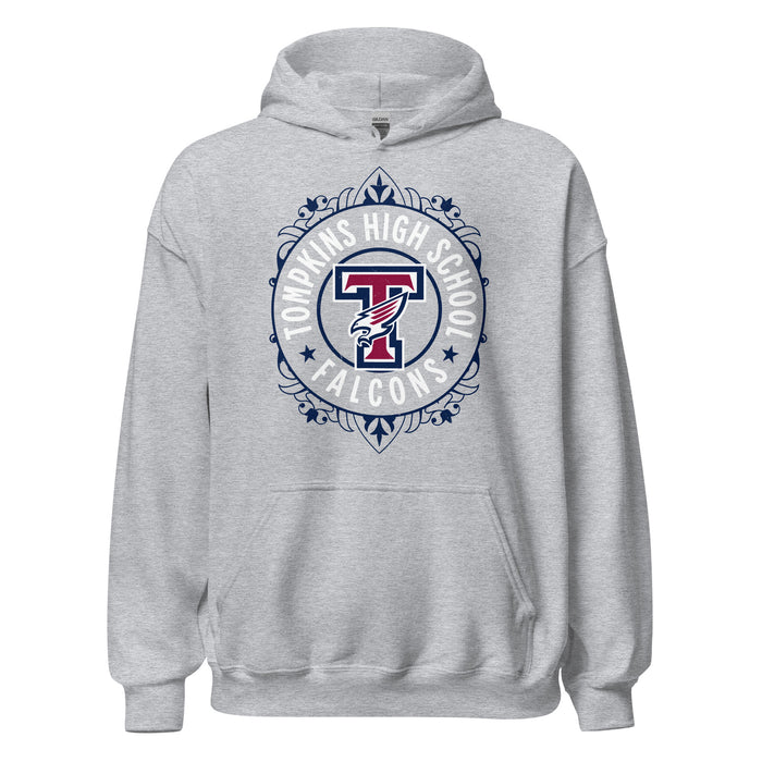 Tompkins High School Falcons Grey Classic Unisex Hoodie 227