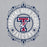 Close-up view of Tompkins High School Falcons Grey Classic Unisex Hoodie 227