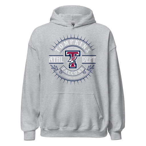 Tompkins High School Falcons Grey Classic Unisex Hoodie 201