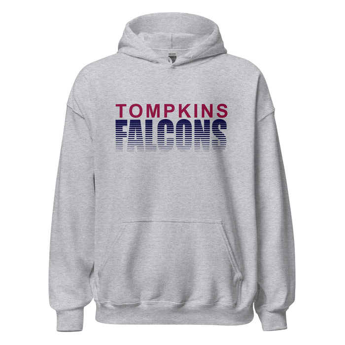 Tompkins High School Falcons Grey Classic Unisex Hoodie 024