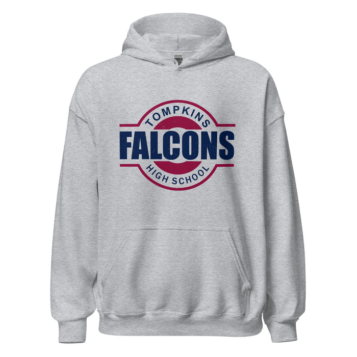 Tompkins High School Falcons Grey Classic Unisex Hoodie 011