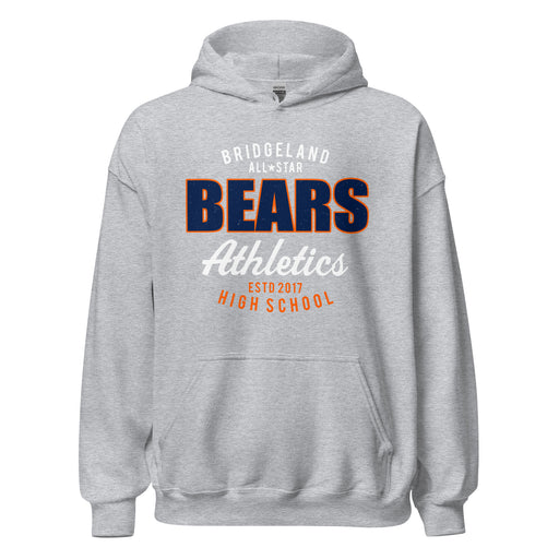 Bridgeland High School Bears Classic Grey Unisex T-shirt 034