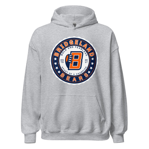 Bridgeland High School Bears Classic Grey Unisex T-shirt 216