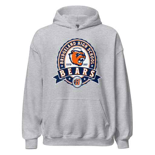 Bridgeland High School Bears Classic Grey Unisex T-shirt 212