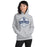 Woman wearing College Park High School Sport Grey Classic Unisex Hoodie 209