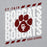Close-up view of Cy-Fair High School Bobcats Sport Grey Classic Unisex Hoodie 223