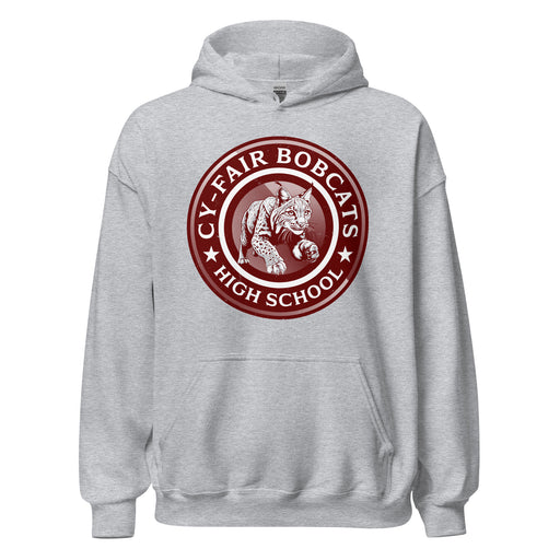 Cy-Fair High School Bobcats Sport Grey Classic Unisex Hoodie 222