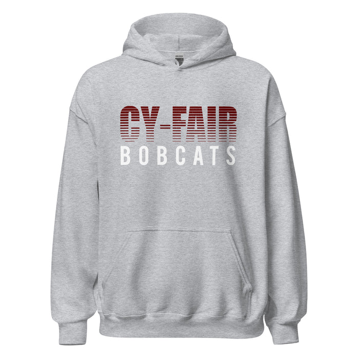 Cy-Fair High School Bobcats Sport Grey Classic Unisex Hoodie 024