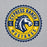 Close-up view of Cypress Ranch High School Mustangs Heather Grey Classic Unisex Hoodie 203