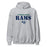 Cypress Ridge High School Rams Sport Heather Classic Unisex Hoodie 017