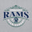 Close-up view of Cypress Ridge High School Rams Sport Heather Classic Unisex Hoodie 211