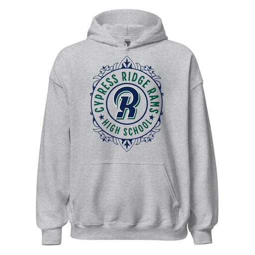 Cypress Ridge High School Rams Sport Heather Classic Unisex Hoodie 227