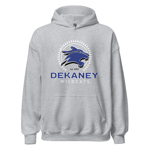 Dekaney High School Wildcats Heather Grey Classic Unisex Hoodie 226
