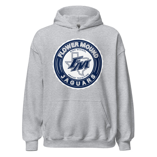 Flower Mound High School Jaguars Sport Grey Classic Unisex Hoodie 216
