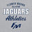 Close-up view of Flower Mound High School Jaguars Sport Grey Classic Unisex Hoodie 034