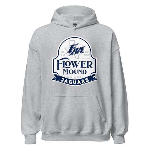 Flower Mound High School Jaguars Sport Grey Classic Unisex Hoodie 219