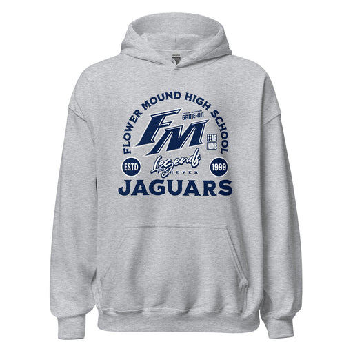 Flower Mound High School Jaguars Sport Grey Classic Unisex Hoodie 208