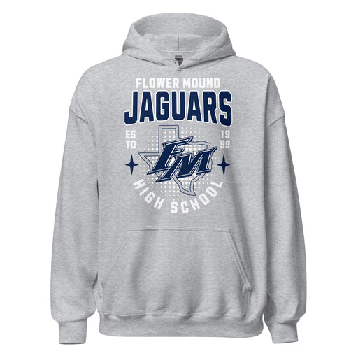 Flower Mound High School Jaguars Sport Grey Classic Unisex Hoodie 204